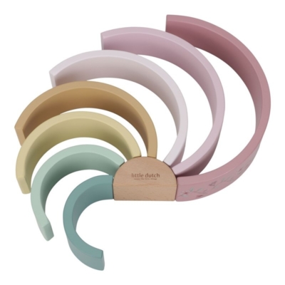 Arco iris de madera fairy garden - Imagen 10