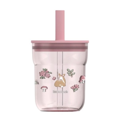 Vaso infantil con pajita Fairy Garden