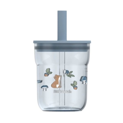 Vaso infantil con pajita Forest Friends