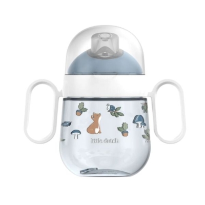 Vaso con caña y asas 200ml. Forest Friends