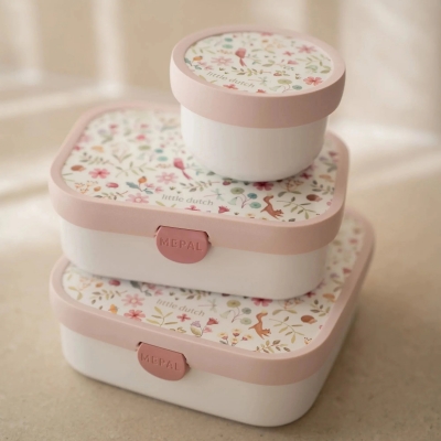 Cajita redonda para almuerzo Fairy Wonders - Imagen 5