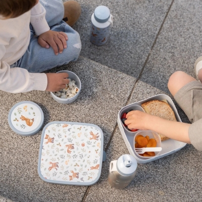 Cajita redonda para almuerzo  Forest Friends - Imagen 4