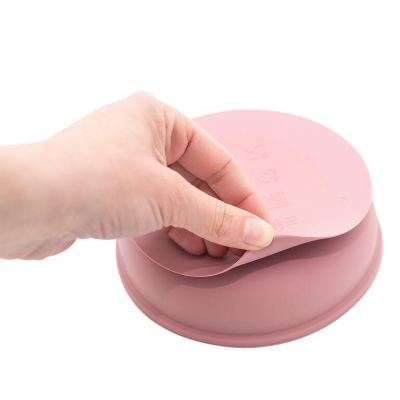 Set de alimentación 4 Piezas de silicona rosa - Imagen 4