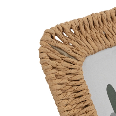 Marco de fotos de fibra natural 10x15cm - Imagen 2