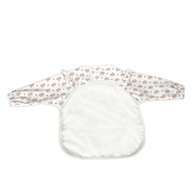 Babero con mangas Botton Flores - Imagen 4