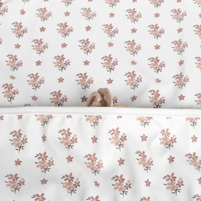 Babero con mangas Botton Flores - Imagen 7