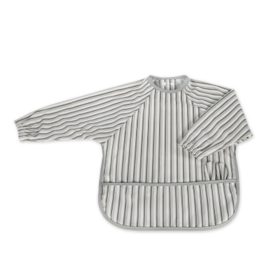 Babero con mangas Botton Rayas