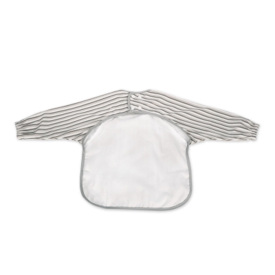 Babero con mangas Botton Rayas - Imagen 4