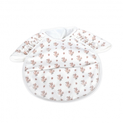 Babero impermeable Botton Flores