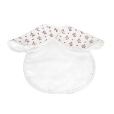 Babero impermeable Botton Flores - Imagen 2