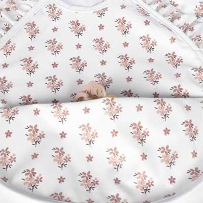 Babero impermeable Botton Flores - Imagen 3
