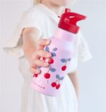 Botella de acero térmica 350ml. Cerezas - Imagen 3