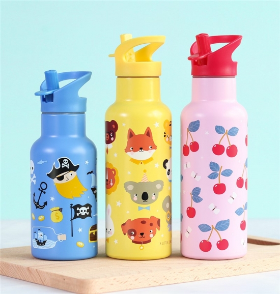 Botella de acero térmica 350ml. Cerezas - Imagen 7