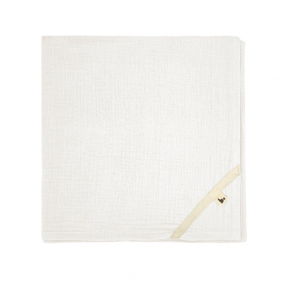 Muselina plain ecru - Imagen 2