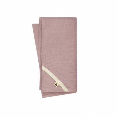 Muselina plain rosa vintage