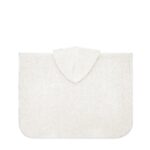 Poncho S 6-24 meses 45cm. plain ecru - Imagen 2