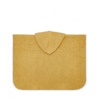 Poncho S 6-24 meses 45cm. plain mostaza - Imagen 2
