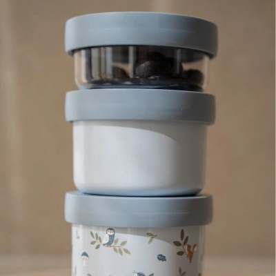 Caja snack apilable Mio 3 Forest Friends - Imagen 6