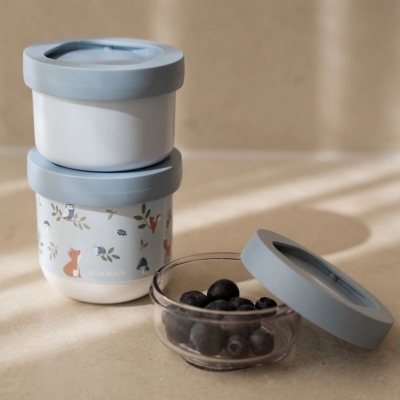 Caja snack apilable Mio 3 Forest Friends - Imagen 2