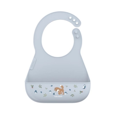 Babero de silicona Mio Forest Friends