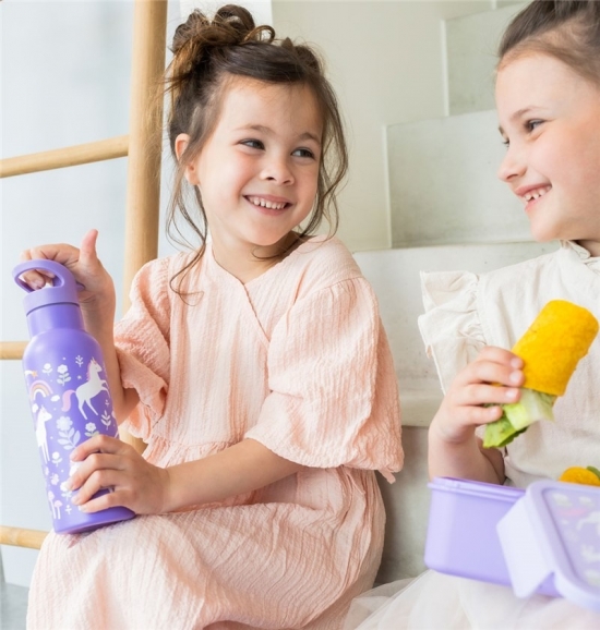 Botella de acero térmica 500ml. Unicornios - Imagen 7