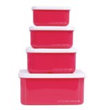 Set de 4 cajitas para alimentos Cerezas - Imagen 8