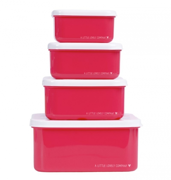 Set de 4 cajitas para alimentos Cerezas - Imagen 8