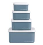 Set de 4 cajitas para alimentos Vehículos - Imagen 6