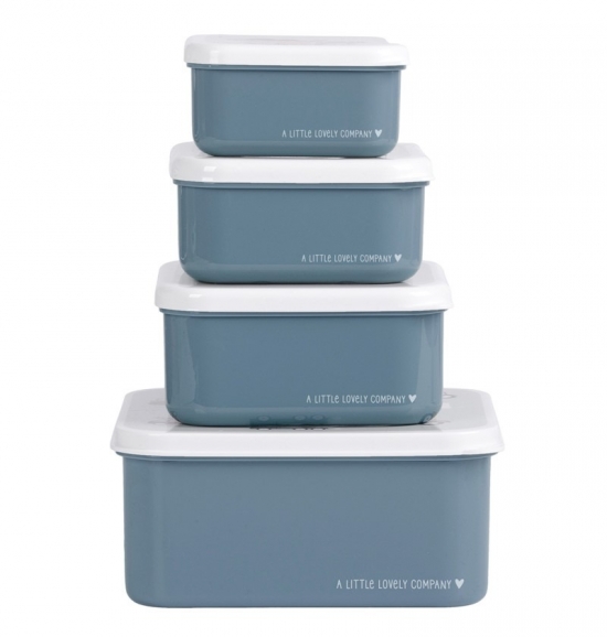 Set de 4 cajitas para alimentos Vehículos - Imagen 6