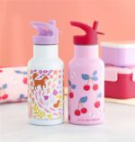 Botella de acero térmica 350ml. Flores - Imagen 3