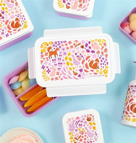 Fiambrera para alimentos Bento Flores - Imagen 5