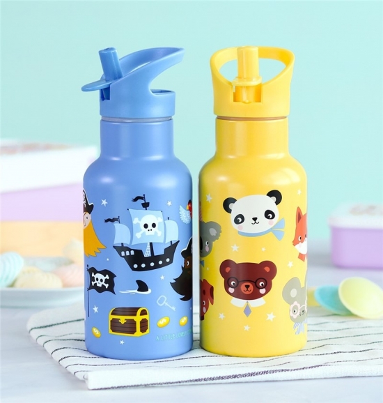 Botella de acero térmica 350ml. Piratas - Imagen 4