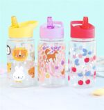 Botella infantil con caña Flores - Imagen 6