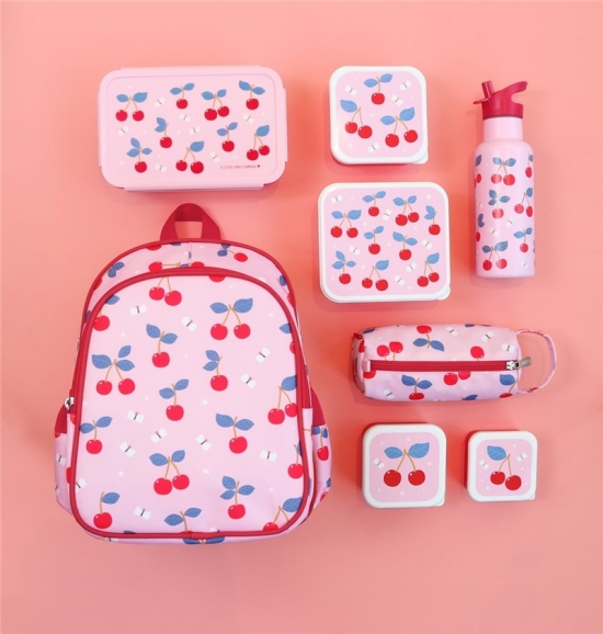 Set de 4 cajitas para alimentos Cerezas - Imagen 5