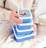 Set de 4 cajitas para alimentos Piratas - Imagen 4