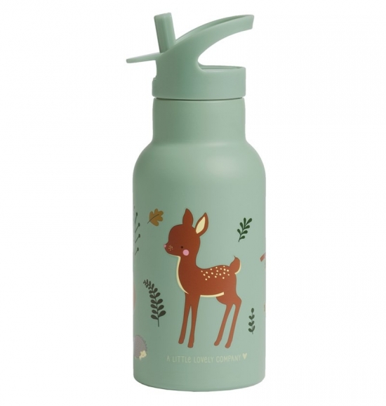 Botella de acero térmica 350ml. Zorro