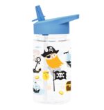 Botella infantil con caña Piratas