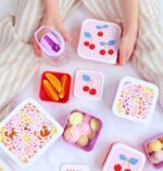 Set de 4 cajitas para alimentos Cerezas - Imagen 2