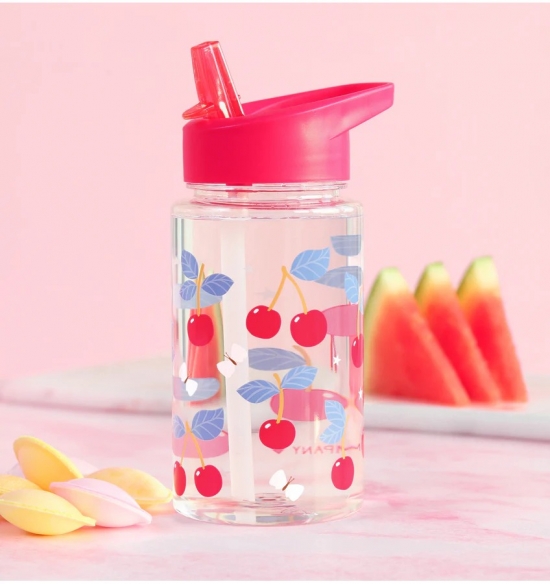 Botella infantil con caña Cerezas - Imagen 2