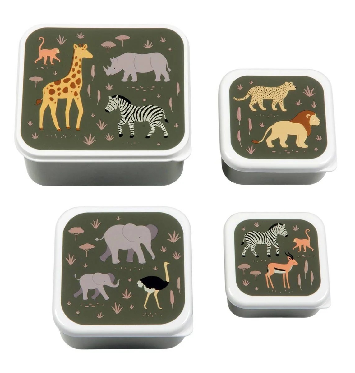 imgi_94_sbsesa46-lr-1-lunch-_-snack-box-set-savanna Set de 4 cajitas para alimentos Savanna - Imagen 1