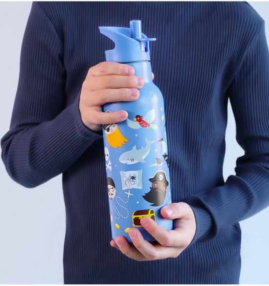 Botella de acero térmica 500ml. Piratas - Imagen 4