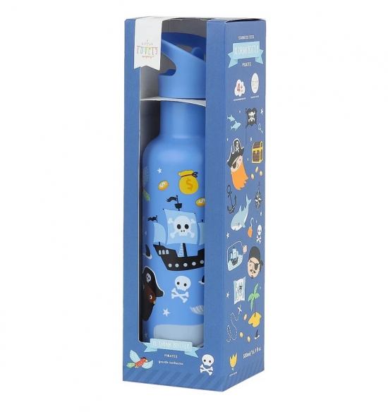 Botella de acero térmica 500ml. Piratas - Imagen 6