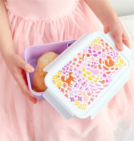 Fiambrera para alimentos Bento Flores - Imagen 2