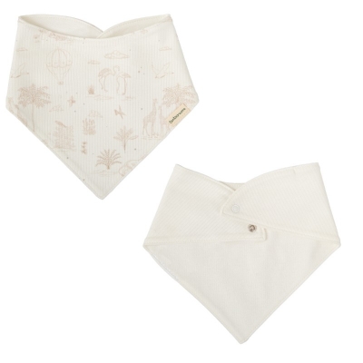 Pack 2 baberos bandanas Noe - Imagen 2