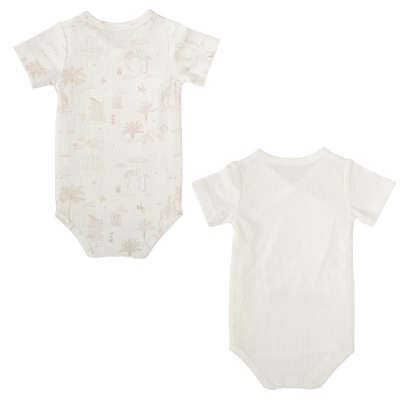 Pack de dos bodies manga corta Noe - Imagen 3