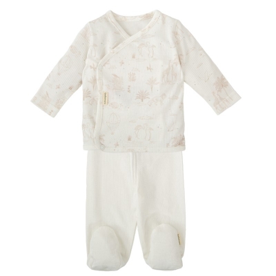 Conjunto de jubón y polaina Noe 0-1 meses