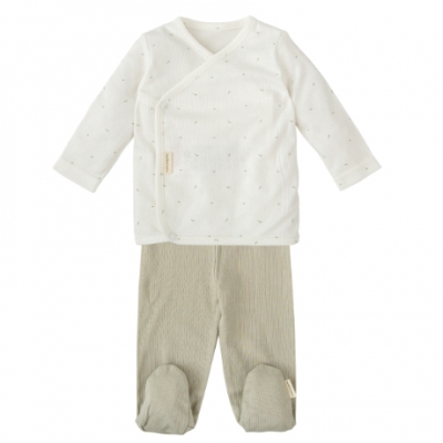 Conjunto de jubón y polaina Cornelia 1-3 meses