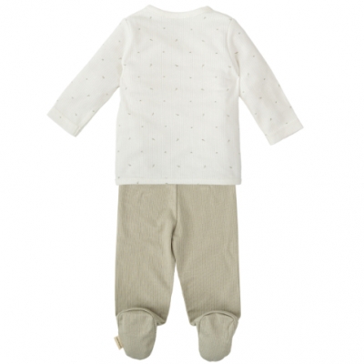 Conjunto de jubón y polaina Cornelia 1-3 meses - Imagen 3