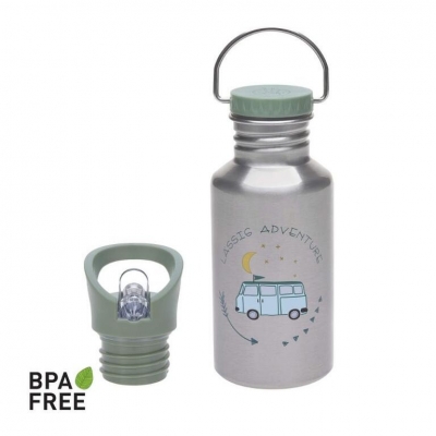 Botella de acero Adventures Bus