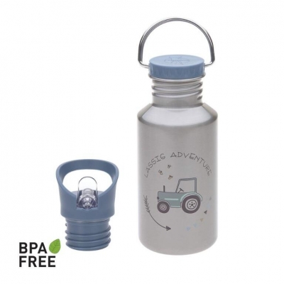 Botella de acero Adventures tractor